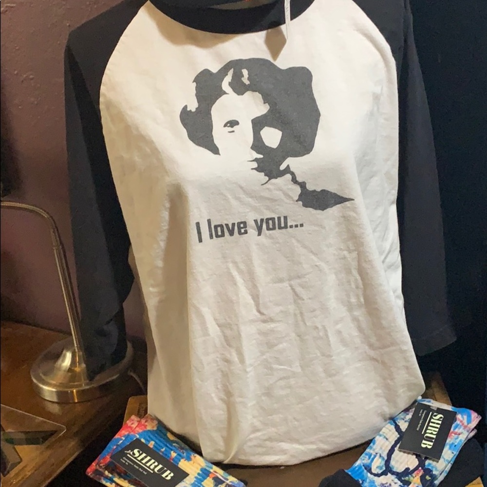 I love you Leia t-shit xl